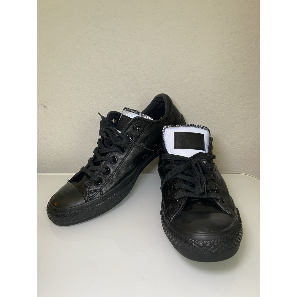 Chuck Taylor All Star Madison Reflective Converse Shoes9.5 Leather Black 553424C